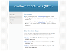 Tablet Screenshot of ginstrom.com